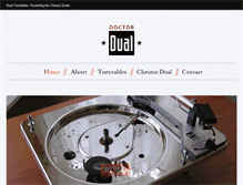 Tablet Screenshot of doctordual.ca